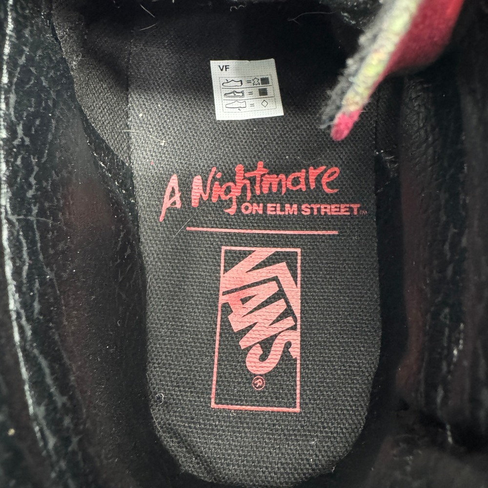 Vans House of Terror Nightmare On Elm Street Sk8-Hi Sneakers 7 Horror Collector - Picture 7 of 10